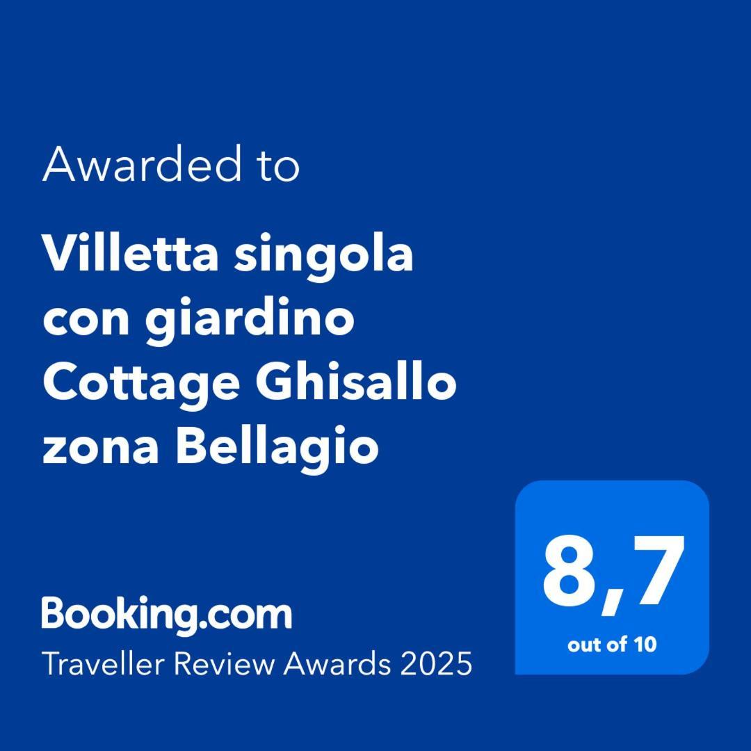 Villetta Singola Con Giardino Cottage Ghisallo Zona Bellagio Magreglio Exteriér fotografie